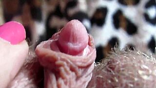 Big Clit Orgasm Closeup