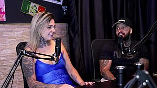 the married couple brings a young girl home for threesome sex