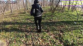 Tight Pants Lead To Wet Blowjob