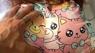 Guy Fucking Sexy Innocent Sex Doll in Public