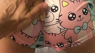 Guy Fucking Sexy Innocent Sex Doll in Public