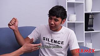 Threesome with boyfriend and friend