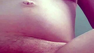 Pregnant Babe Masturbates Solo.