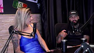 the married couple brings a young girl home for threesome sex