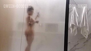 Passionate Sex In Shower While Camera Films Intimacy