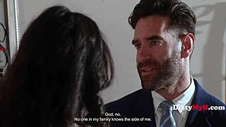 Cougar Penny Barber in Bondage Blindfold