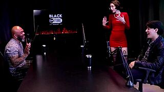 Se exibiu de lingerie depois de responder em quem mama senta e passa - yastrixx watch on sheer red