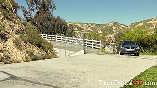 fucking my uber rider milf driver fucks rider