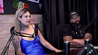 the married couple brings a young girl home for threesome sex