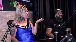 the married couple brings a young girl home for threesome sex