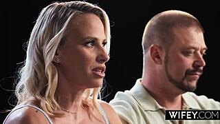 Wifey Cock Hungry Blonde Hotwife Sadie Rose Gets Creampied In Front Of Hubby