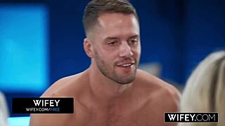 Wifey Cock Hungry Blonde Hotwife Sadie Rose Gets Creampied In Front Of Hubby