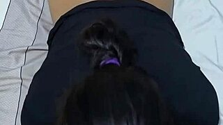 blowjob from my stepsister in dorm bedroom