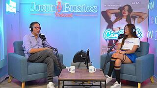 Gemma Leone Has Five Orgasms In A Row Until Her Legs Shaking - Juan Bustos Podcast