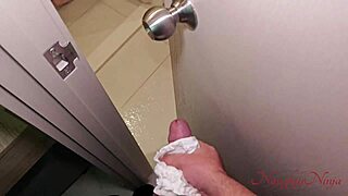 caught with panties in pocket!