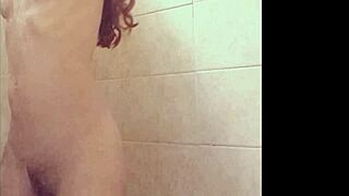 Hot Small Tits Latina Model In Shower