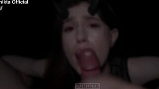 the vampire will suck out all the sperm?