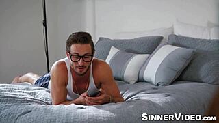 Jaclyn taylor rides the massive shaft of lucas frost hard