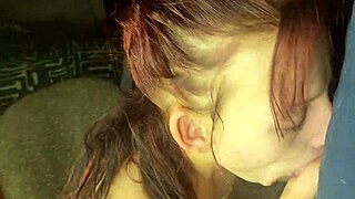 Young Babe Milks Cock While Fingering Shaved Pussy