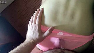 Put sperm in my pink panties and pussy