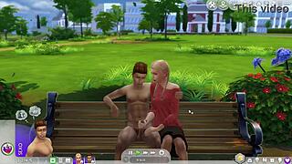 That dangerous blowjob in the park was so risky and thrilling! 😏🌳