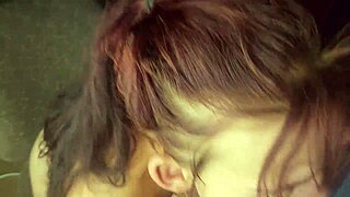 Young Babe Milks Cock While Fingering Shaved Pussy