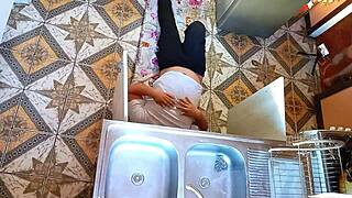 Unfaithful Wife Screams While Fucking Plumber