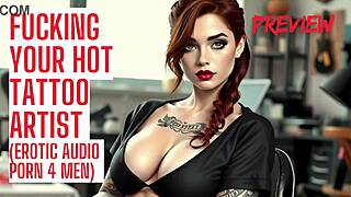 Fucking Your Tattoo Artist - Audio Porn