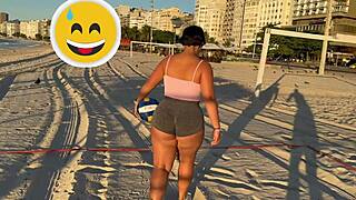 colombian big booty pounded hard after gym training