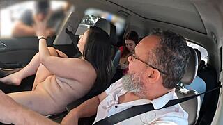 tais daeva hitchhikes and teases the gas station guy into wanting to join