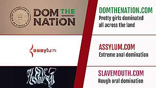 Black bdsm slut gets her ass toyed roughly with bondage, choking, deepthroat, domination, fetish, gagging