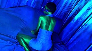 Tag Team Double Dick In All Holes Pussy And Mouth Filled With Big Black Long Socks