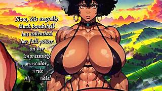 massacre of the mammoth manhood in interracial cumshot