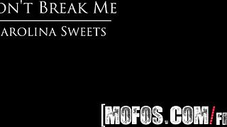 carolina sweets amateur model gets anal assfucking blowjob dont break me
