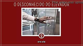 Fucking stranger in elevator intensely