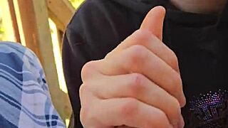 i smoked and gave a sloppy blowjob swallowin cum