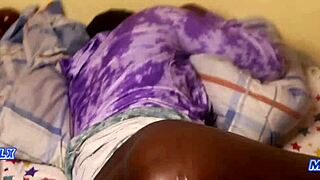 ghetto amateurs spooning fuck with loads of cum