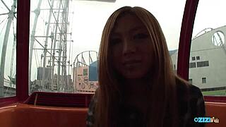 Redhead Cutie Covered In Public Cum