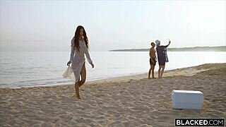 Lia Has Threesome With Coworkers