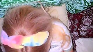 i sucked like a lollipop and gave my tender pussy