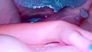 Beautiful Petite Amateur Girl with Small Tits Loves Groping in the Bath