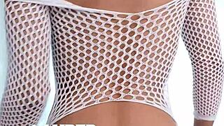 Lubed Big Dick Massage with Lubed Up Juicy Latina Reina Rae