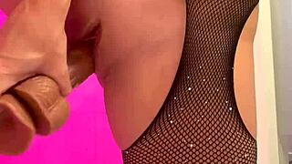 a quiet moment in the bathroom alone