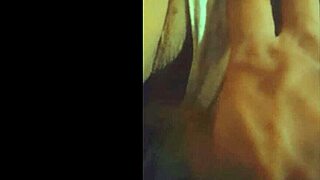 Young Girl In Lingerie On Sofa Gets Facial