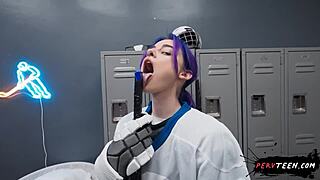 locker room sneaky sex goes wrong