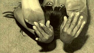 vintage women of the world sucking and blowing outdoors