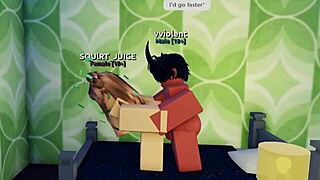 i crave creamy anal sex in this roblox condo with intense assfucking and blowjob