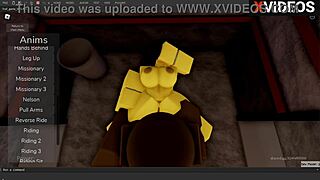 roblox porn featuring chika from fnaf 1 having sex in studio