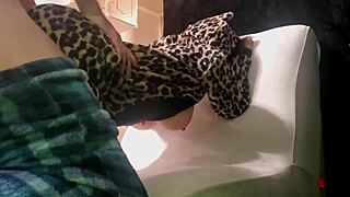 Don't get caught with the doll while making breakfast in 4K UHD