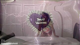 bratty ebony girl with nice ass in the scene